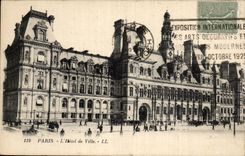 Paris - 4 - Hotel de Ville - CPA 