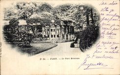 Paris - 8 - the Park Heap - CPA