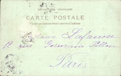 Paris - 10 - the Street of the Temple and the Place of the Republic - CPA