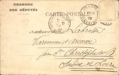 Paris - 7 - Palate of the House of Commons CPA