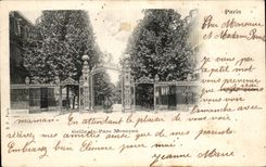 Paris - Grid of the Park Heap CPA