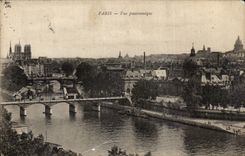 Paris - Vue Panoramique - CPA 
