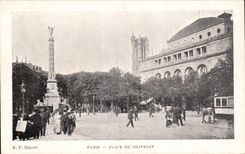 Paris - 1 - Place du Chatelet - CPA 