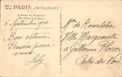 Paris - 1 - L'Ancetre des Bouquinistes - Yvon - CPA 