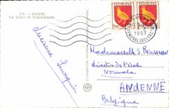 Paris - 4 - Le Seine et Notre Dame - CPA 