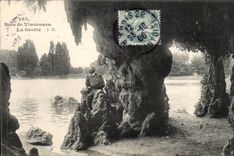 Paris - 12 - Bois de Vincennes - La Grotte - CPA 