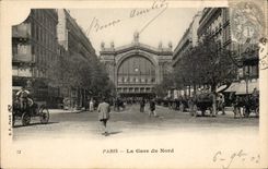 Paris - 12 - Gare du Nord - CPA 
