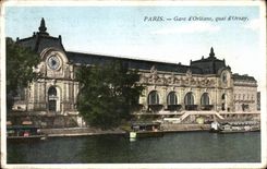 Paris - 7 - Station of Orleans - Quay of Orsay - CPA