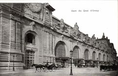 Paris - 7 - Station of Orleans - Quay of Orsay - CPA