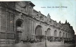 Paris - 7 - Station of the Quay D' Orsay - CPA