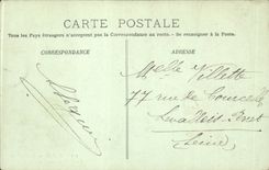 Paris - 5 - Sorbonne - Detail of the Large Staircase - CPA