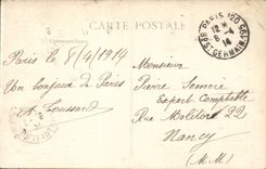 Paris - 5 - Sorbonne - the Large Room of the Council - CPA