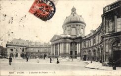 Paris - 1 - L'Institute de France - CPA 