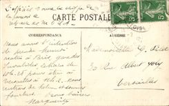 Paris - 1 - Vue vers la pointe du Vert Galante - CPA 