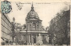 Paris - 5 - Church of the Sorbonne - CPA