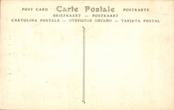 Paris 5 - Mural of the Pantheon CPA