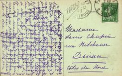 Paris - 1 - Panorama vers le Louvre - A gauche La Seine et Notre Dame a droite - CPA 