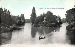 Paris - 16 - Bois de Boulogne - Le Lac - CPA 