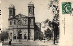 Paris - 6 - the Church Saint François Xavier - CPA