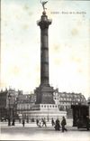 Paris - 10 - Place of the Bastille - CPA