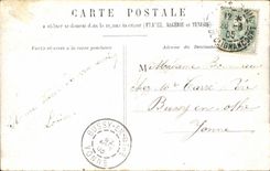 Paris -1 - Cour du Carrousel - CPA 