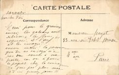 Paris - 3 - Academy of Arts and Trades - CPA