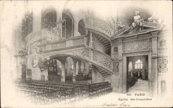 Paris - 5 - Church co Genevieve - CPA