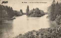 Paris - 16 - Bois de Boulogne - Le Lac - CPA 