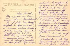 Paris - 6 - Garden of Luxembourg - Yvon - CPA