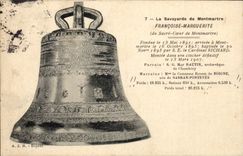 Paris - La Savoyarde de Montmartre - Sacre Coeur - cloche - bell - CPA 
