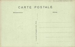 Paris - 14 - the Lion of Belfort - CPA