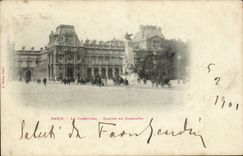 Paris - 1 - Le Carrousel - Statue de Gambetta - CPA 