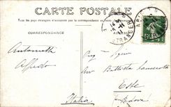 Paris - 2 - Boulevard of the Nasturtiums - CPA Bicycle