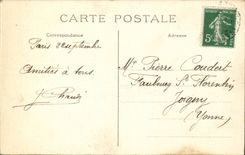 Paris - 16 - Bois de Boulogne - Cygnes - enfant - CPA