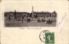 Paris - 8 - Place of the Harmony - CPA