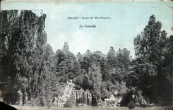 Paris - 16 - Bois de Boulogne - La Cascade - CPA 