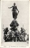 Paris - 10 - Triumph of the Republic - CPA