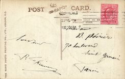 England - England - London - Souvenir of London - Royal Exchange - Westminster Abbey - CPA