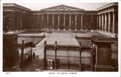 England - England - London - The British Museum - CPA