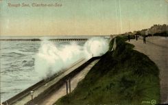 Angleterre - England - Clachton - on - Sea - Rough Sea - CPA 