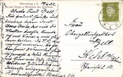 Germany - Deutschland - Meersburg - Year der Steige und Westseite of Schlosses CPA