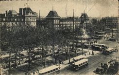 Paris - 10 - Place of the Republic - CPA