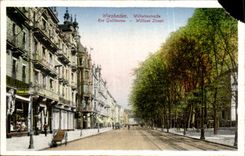 Germany - Deutschland - Wiesbaden - Wilhelmstrasse - CPA