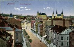 Germany - Deutschland - Aachen - Hindenburgstrasse - CPA