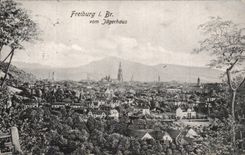 Allemagne - Deutschland - Freiburg vom Jaegerhaus - CPA 