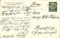 Allemagne - Deutschland - Freiburg - Das Muenster - CPA