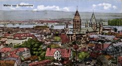 Germany - Deutschland - Mainz - Stephansturm - CPA