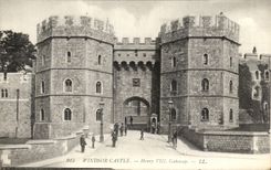 England - Berkshire - Windsor Castle - Henry VIII Gateway - CPA