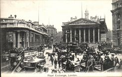 England - England - London - Royal Exchange - CPA
