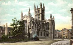 Angleterre - England - Somerset - Bath Abbey - CPA 